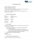 Configuración de software