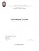 Instrumentos para topografia