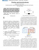 Informe de diodos semiconductores