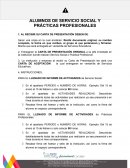 Alumnos de servicio social y prácticas profesionales