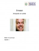 Ensayo Psicopatología. Atrapado sin salida