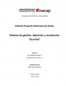 Sistema de gestión, detección y recolección “Eco-Dot”
