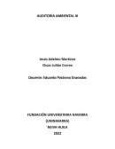 Diagnóstico ambiental