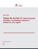 Determinantes sociales y mortalidad materna e infantil en una región