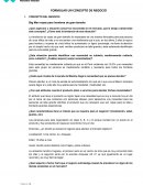 Formular un concepto de negocio. Big Man ropas