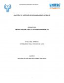 Tecnologia en salud. Hospital Privado De Tercer Nivel De Atención