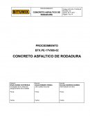 Concreto Asfaltico de Rodadura