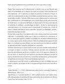 Organización y doctrina administrativa