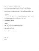 Barreras de ingreso al mercado Norteamericano y la oferta exportable de chifles