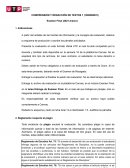 Comprensión y redacción de textos