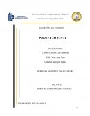 Costos de la elaboración de una mesa