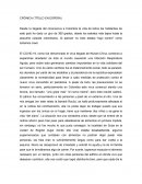 Crónica del confinamiento