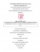 Conocimientos y actitudes sobre las medidas de prevención de las infecciones respiratorias agudas en madres de menores de 5 años