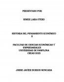 Historia del Pensamiento económico II