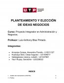 Planteamiento ideas de negocio