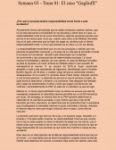 ¿Por qué la acusada tendría responsabilidad moral frente a este accidente?