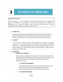 Estudio de mercado. Instrucciones Generales