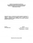 Propuesta para la creacion de micro empresa destinada al diseño y confeccion de lenceria para el hogar