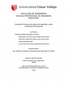 Evaluación financiera del sistema de seguridad y salud ocupacional enla empresa