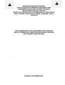 Plan evangelistico en las mujeres con cancer de cuello uterino en el area de oncologia