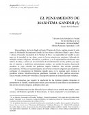 El pensamiento de Mahātma Gandhi