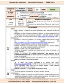 Planeación Convivencia y cambio en mi localidad.