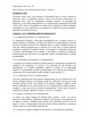 Bases Biológicas del Comportamiento Humano