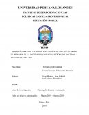 Desempeño docente y calidad educativa aplicada al 5to grado de Primaria