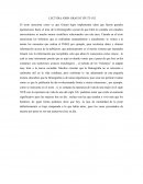 Análisis lectura John Graunt