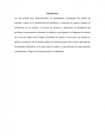 Análisis y especificación de requerimientos. Página 2