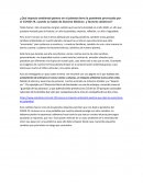 Impacto ambiental por el COVID