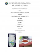 Informe de laboratorio Gel de cabello con productos naturales