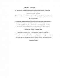 Análisis y especificación de requerimientos. Página 3