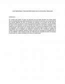 Las personas con discapacidad en la sociedad Peruana