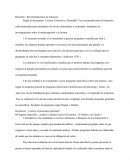 Resúmen : Recomendaciones de Sanacore