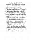 Terminología estadística e investigación (TEI) Cuestionario s/r