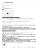 ¿Qué es Bitcoin?
