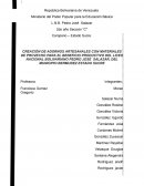 Creación de adornos artesanales con materiales de provecho para el beneficio productivo del LIceo Nacional Bolivariano Pedro José Salazar