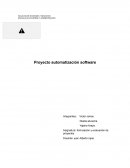 Proyecto automatización software