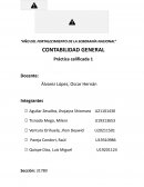 Contabilidad general. Práctica calificada 1