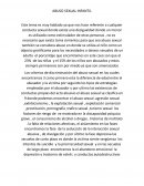 Abuso sexual infantil