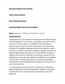 Secuencia didáctica para el mes de Mayo