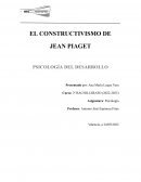 El constructivismo de Jean Piaget