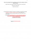 Cuáles son los principales factores que influyen en los robos de los residentes en bario la Alquería la Fragua