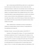 Consumo de comida chatarra en estudiantes de la Facultad de Medicina