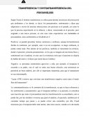 Transferencia y contratransferencia del psicoanálisis