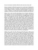 How are the characters' identities affected by their social class in Miss Julie?