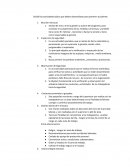 Exámen de seguridad del trabajo