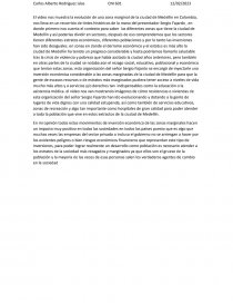 Movimientos de inversión económica. Página 1