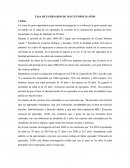 Tasa de egresados de los últimos 20 años